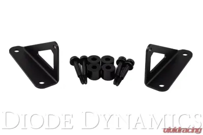 Diode Dynamics Hood Bracket Kit Jeep JL Wrangler | Gladiator 2018-2023 - DD6090
