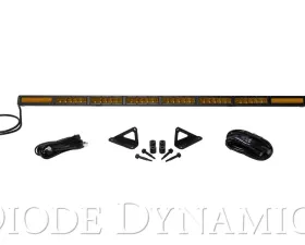Diode Dynamics SS50 Hood LED Kit Amber Combo Jeep JL Wrangler | Gladiator 2018-2023