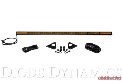 Diode Dynamics SS50 Hood LED Kit Amber Combo Jeep JL Wrangler | Gladiator 2018-2023 - DD6109