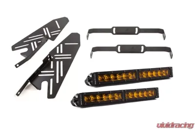Diode Dynamics SS Fog Kit 12.0"Amber Driving Ford Raptor 2017-2020 - DD6218