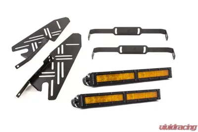 Diode Dynamics SS Fog Kit 12.0"Amber Wide Ford Raptor 2017-2020 - DD6219