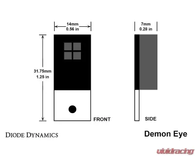 Diode Dynamics Pro-Series Multicolor Demon Eyes Set - DD2230