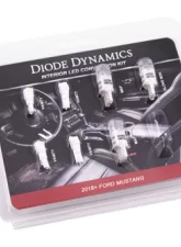 Diode Dynamics Stage 1 Interior LED Light Kit - Green Ford Mustang 2018+                                     - DD0361 - Image 2