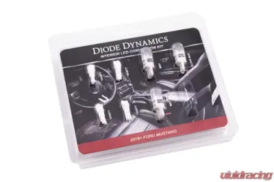 Diode Dynamics Stage 1 Interior LED Light Kit - Green Ford Mustang 2018+ - DD0361