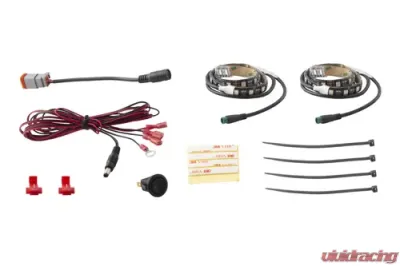 Diode Dynamics RGBW Footwell Strip Kit 2pc Multicolor - DD0438