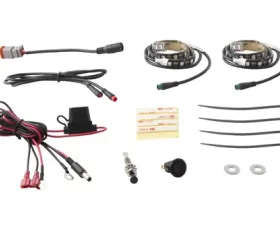Diode Dynamics RGBW Engine Bay Strip Kit 2pc Multicolor