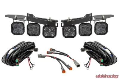 Diode Dynamics SS3 LED Fog Kit White Sport Ford Raptor 2017-2020 - DD6363