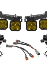 Diode Dynamics SS3 LED Fog Kit Yellow Pro Ford Raptor 2017-2020                                     - DD6366 - Image 3