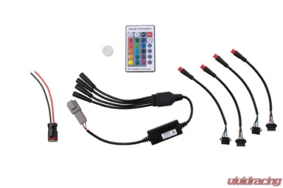 Diode Dynamics RGBW 24-Key M8 RF Controller - DD3040