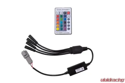 Diode Dynamics RGBW 24-Key M8 RF Controller - DD3040