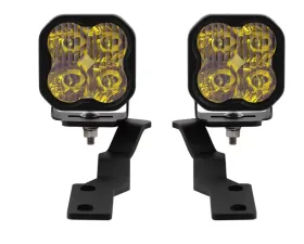 Diode Dynamics Tacoma Ditch Light Kit SS3 LED Pro Yellow Driving Toyota Tacoma 2016-2023