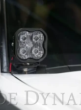 Diode Dynamics Tacoma Ditch Light Kit SS3 LED Pro Yellow Driving Toyota Tacoma 2016-2023                                     - DD6375 - Image 3