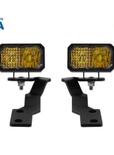 Diode Dynamics Stage Series 2 Inch LED Ditch Light Kit Pro Yellow Combo Toyota Tacoma 2016-2023                                     - DD6379 - Image 5