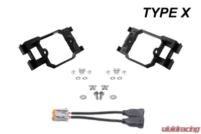 Diode Dynamics SS3 Type X Fog Light Mounting Kit - DD6380P