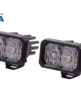 Diode Dynamics Stage Series 2 Inch LED Pod, Pro White Driving Standard ABL Pair                                     - DD6403P - Image 9