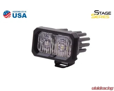 Diode Dynamics Stage Series 2 Inch LED Pod, Pro White Driving Standard ABL Each - DD6403S