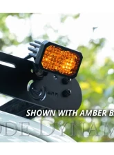 Diode Dynamics Stage Series 2 Inch LED Pod, Pro Yellow Fog Standard ABL Each                                     - DD6407S - Image 5