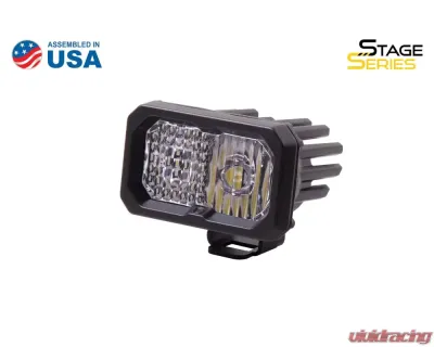 Diode Dynamics Stage Series 2 Inch LED Pod, Pro White Combo Standard RBL Each - DD6410S