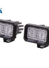Diode Dynamics Stage Series 2 Inch LED Pod, Pro White Flood Standard ABL Pair                                     - DD6414P - Image 9