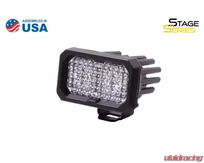Diode Dynamics Stage Series 2 Inch LED Pod, Pro White Flood Standard ABL Each - DD6414S