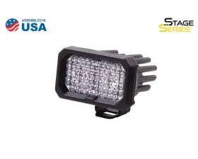 Diode Dynamics Stage Series 2 Inch LED Pod, Pro White Flood Standard RBL Each