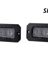 Diode Dynamics Stage Series 2 Inch LED Pod, Sport White Flood Flush ABL Pair                                     - DD6427P - Image 2