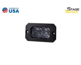 Diode Dynamics Stage Series 2 Inch LED Pod, Pro White Fog Flush ABL Each