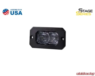 Diode Dynamics Stage Series 2 Inch LED Pod, Pro White Fog Flush ABL Each - DD6432S