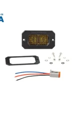Diode Dynamics Stage Series 2 Inch LED Pod, Pro Yellow Fog Flush ABL Each                                     - DD6433S - Image 5