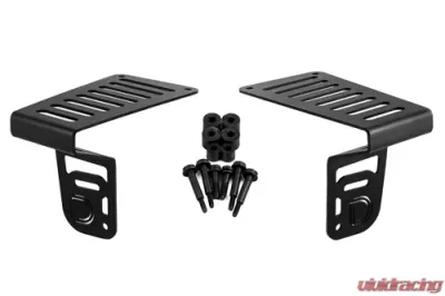 Diode Dynamics SS3 Cowl LED Bracket Kit Yellow Pro Jeep Wrangler JL | Gladiator 2018-2023 - DD6556