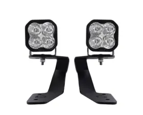 Diode Dynamics SS3 LED Ditch Light Kit - Sport White Driving Subaru Crosstrek 2018-2021