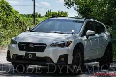 Diode Dynamics SS3 LED Ditch Light Kit - Sport White Driving Subaru Crosstrek 2018-2021 - DD6558