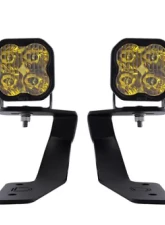 Diode Dynamics SS3 LED Ditch Light Kit - Pro Yellow Driving Subaru Crosstrek 2018-2021                                     - DD6561 - Image 10