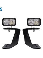 Diode Dynamics C2 2.0 LED Ditch Light Kit Sport White Combo/Driving Subaru WRX | Crosstrek 2018-2025                                     - DD6562 - Image 2