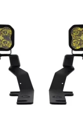 Diode Dynamics SS3 LED Ditch Light Kit Sport Yellow Driving Ford F-150 | Raptor 2015-2020                                     - DD6568 - Image 8