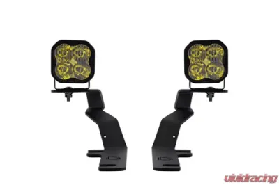 Diode Dynamics SS3 LED Ditch Light Kit Sport Yellow Driving Ford F-150 | Raptor 2015-2020 - DD6568