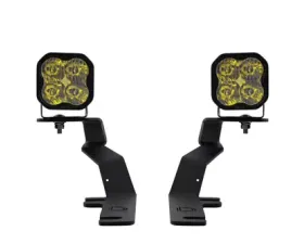 Diode Dynamics SS3 LED Ditch Light Kit Pro Yellow Driving Ford F-150 | Raptor 2015-2020