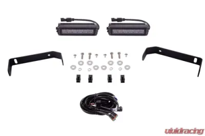 Diode Dynamics SS6 6 Inch LED Lightbar Kit White Driving Ford Ranger 2019-2021 - DD6592