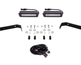Diode Dynamics SS6 6 Inch LED Lightbar Kit White Wide Ford Ranger 2019-2021