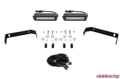 Diode Dynamics SS6 6 Inch LED Lightbar Kit White Wide Ford Ranger 2019-2021 - DD6593