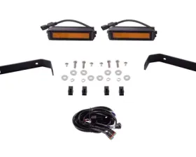 Diode Dynamics SS6 6 inch LED Lightbar Kit Amber Wide Ford Ranger 2019-2021