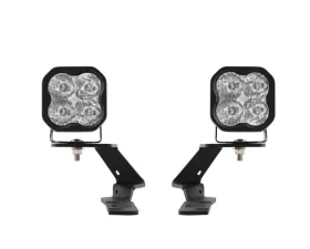 Diode Dynamics SS3 LED Ditch Light Kit Sport White Driving Ford Ranger 2019-2021