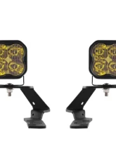 Diode Dynamics SS3 Sport Ditch Light Kit Yellow Ford Ranger 2019-2021                                     - DD6584 - Image 6