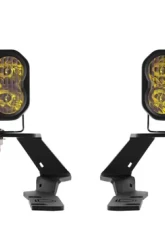 Diode Dynamics SS3 Pro Ditch Light Kit Yellow Ford Ranger 2019-2021                                     - DD6586 - Image 6