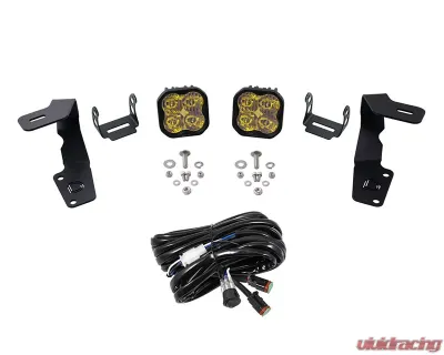 Diode Dynamics Ditch Light Kit SS3 Sport Yellow Subaru WRX 2015-2021 - DD6613