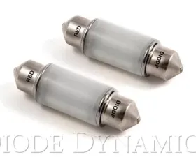 Diode Dynamics 36mm HP6 LED Red Pair