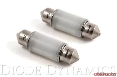 Diode Dynamics 36mm HP6 LED Red Pair - DD0308P