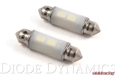 Diode Dynamics 39mm HP6 LED Warm White Pair - DD0353P