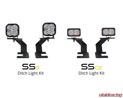 Diode Dynamics SS3 LED Ditch Light Kit Pro Yellow Driving Chevrolet Colorado | Canyon 2015-2021 - DD6649
