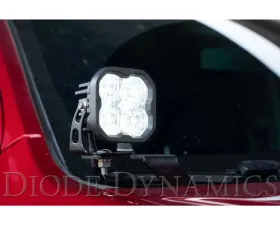 Diode Dynamics Stage Series 2 Inch LED Ditch Light Kit Sport Yellow Combo Chevrolet Colorado | Canyon 2015-2021